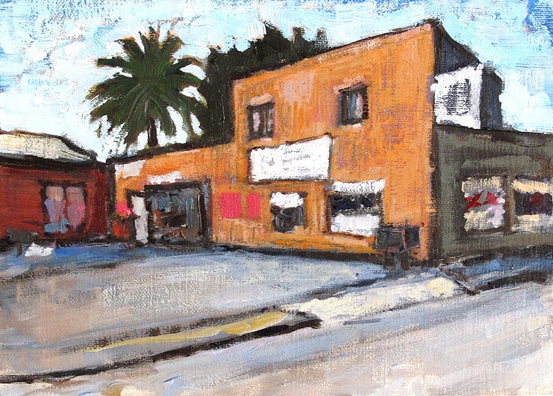 Painting of San Diego