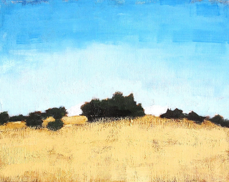 Santa Ynez California Landscape Painting