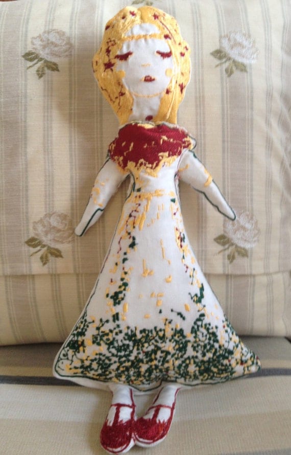 Bexy, Artistic Embroidery Rag Doll