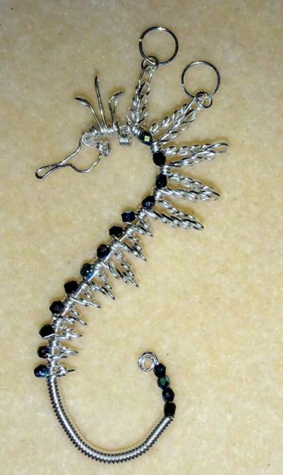 Selah the Seahorse Wire Pendant