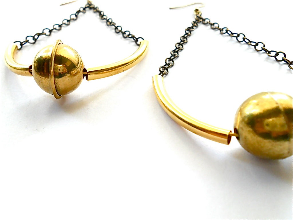 Kabul Brass Earrings