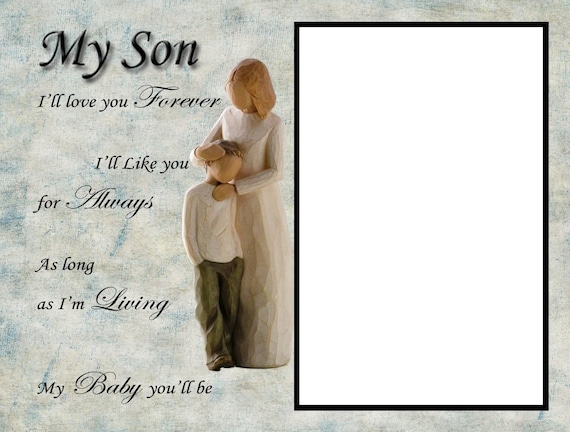 8x6 My Son Picture Frame
