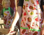 BBQ Apron - Parent and Child Apron Set/FREE SHIPPING
