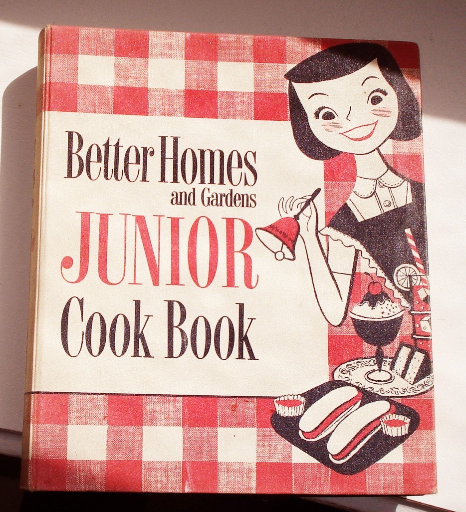 Better Homes and Gardens Junior Cookbook 1955 First Edition