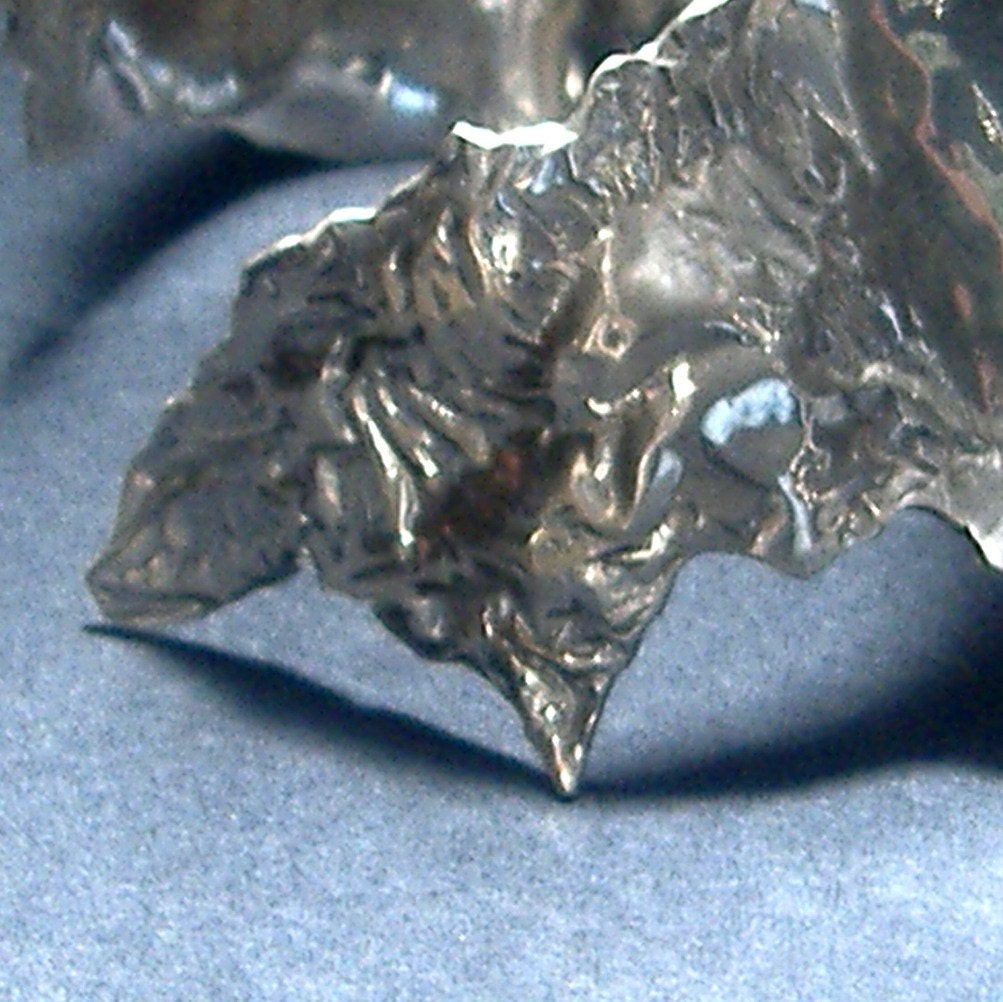 Making reticulated silver