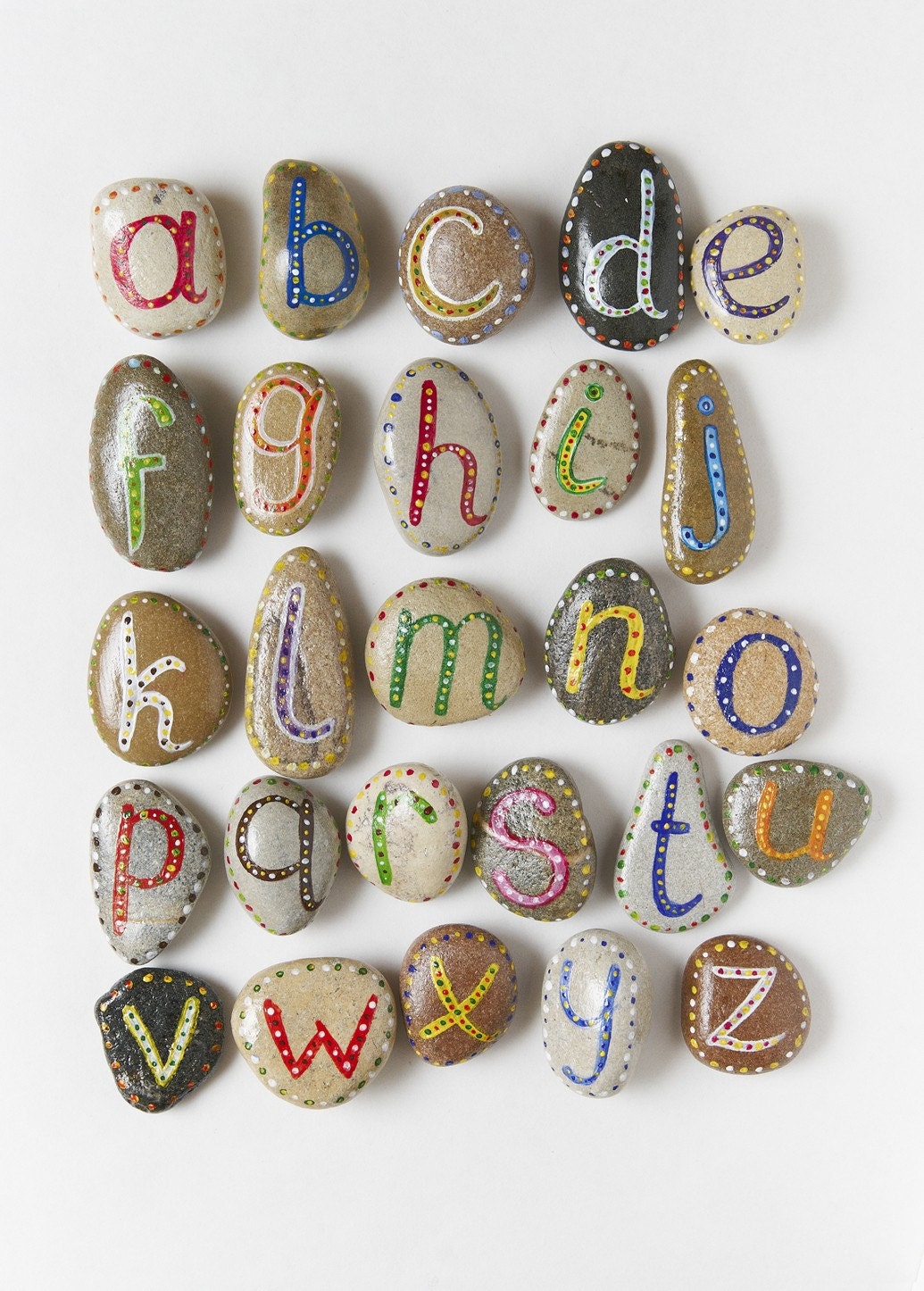 Alphabet - Sea Stones