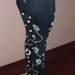 Eye Catching Recreated Uniquely Painted Stretch Denim Jeans