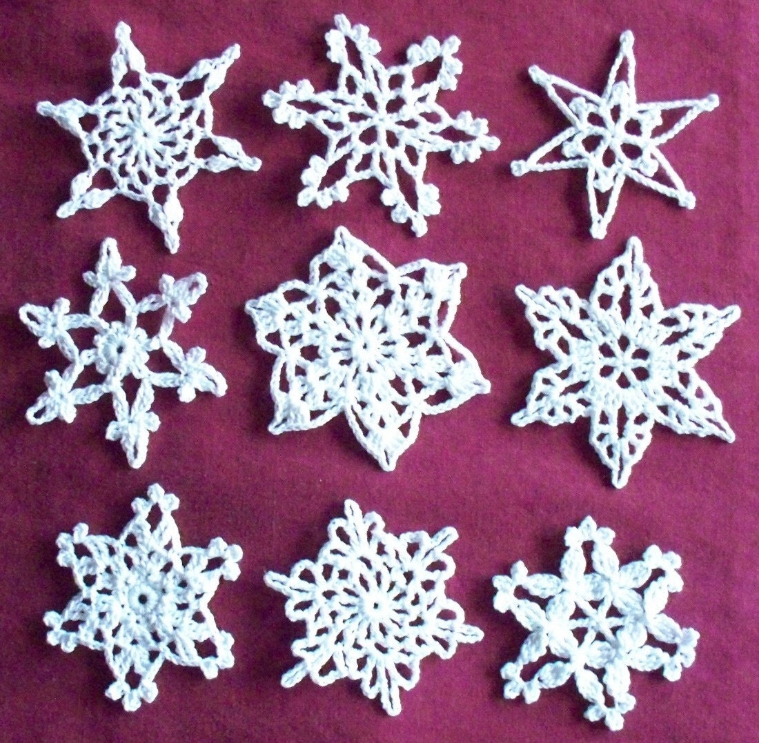 Snowflake Crochet Pattern - Easy Crochet Patterns