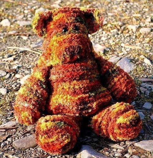 The Knitted Teddy Bear - Knitting - Learn to Knit - Knitting Patterns