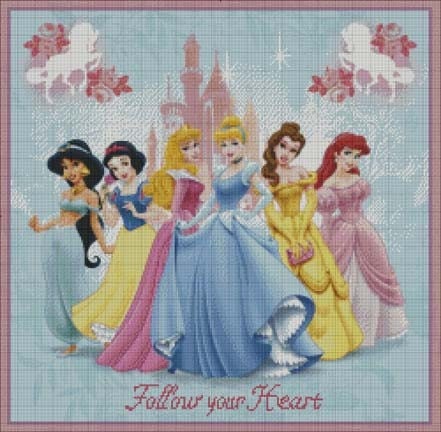 DISNEY COUNTED CROSS STITCH PATTERNS | Browse Patterns