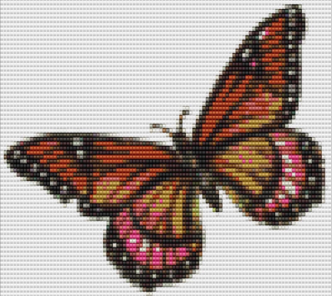 Beads For Brains: 365: Day 123 - Oglala Butterfly
Technique