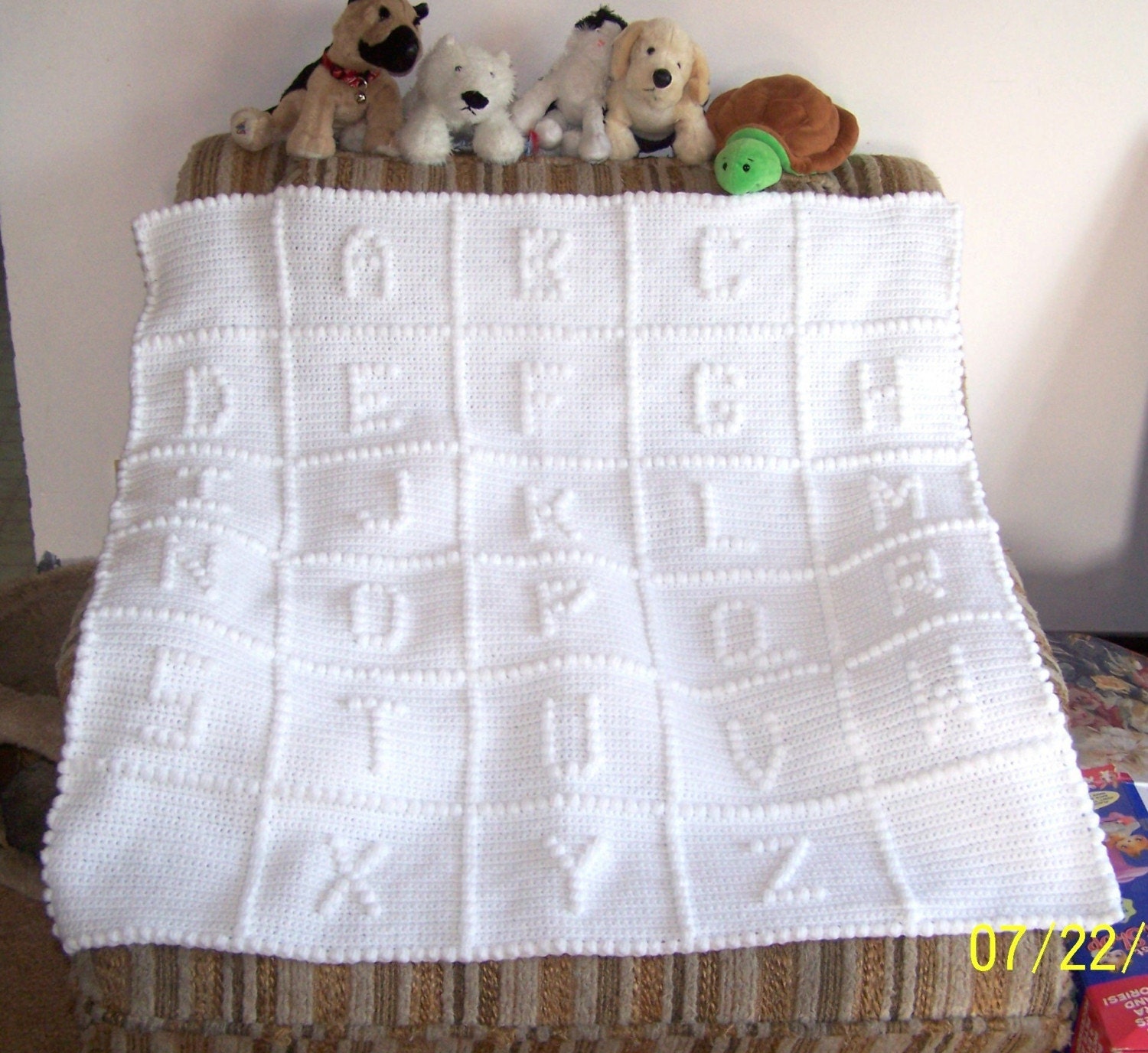 Baby Afghan - Crochet Baby Blanket - Antique Crochet Patterns