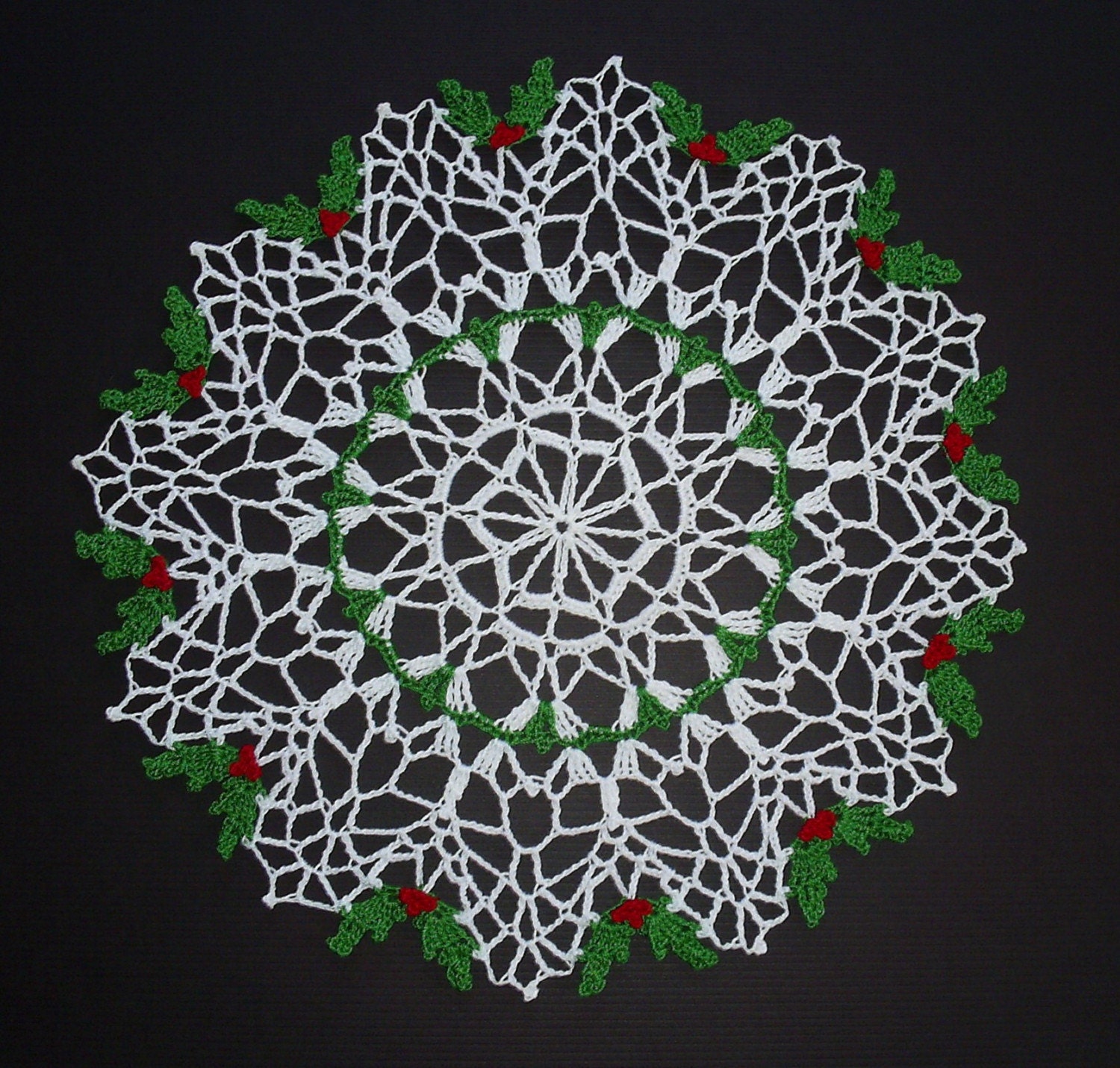 Crochet Holiday Doily Patterns